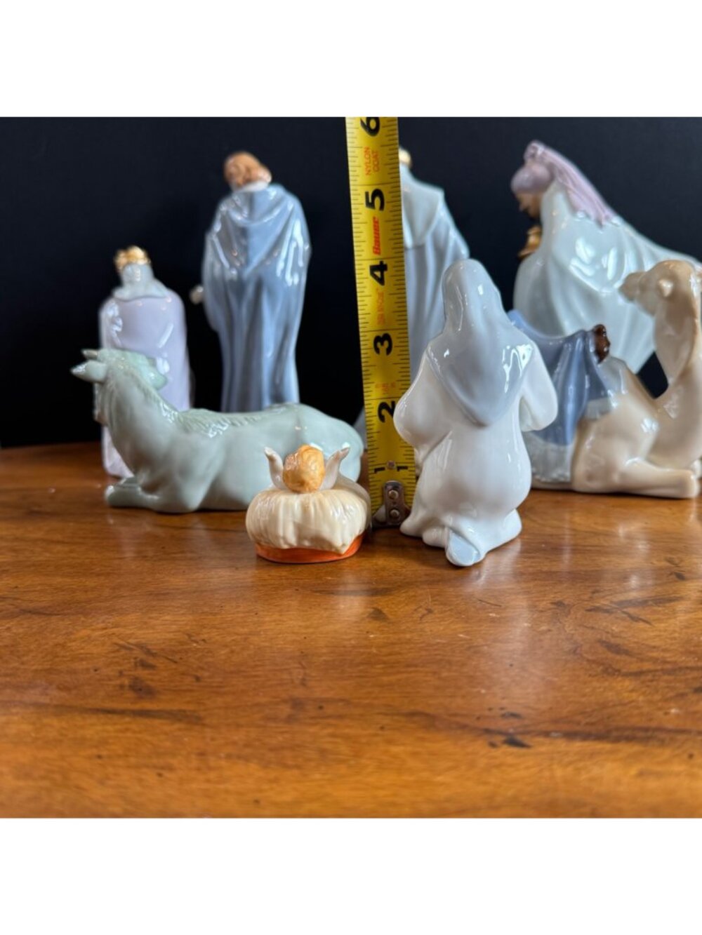 AVON Bethlehem Nativity Collection 8pc OBrien 1994 Christmas Figurine Set - Picture 15 of 16